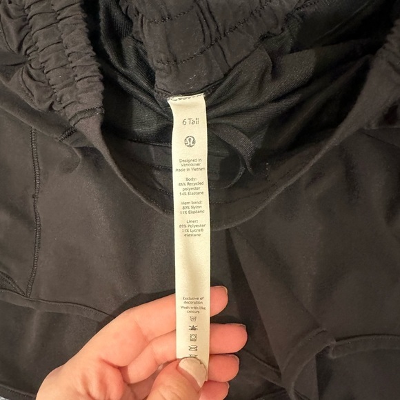 Lululemon Athletica Black Running Short - Picture 3 of 3